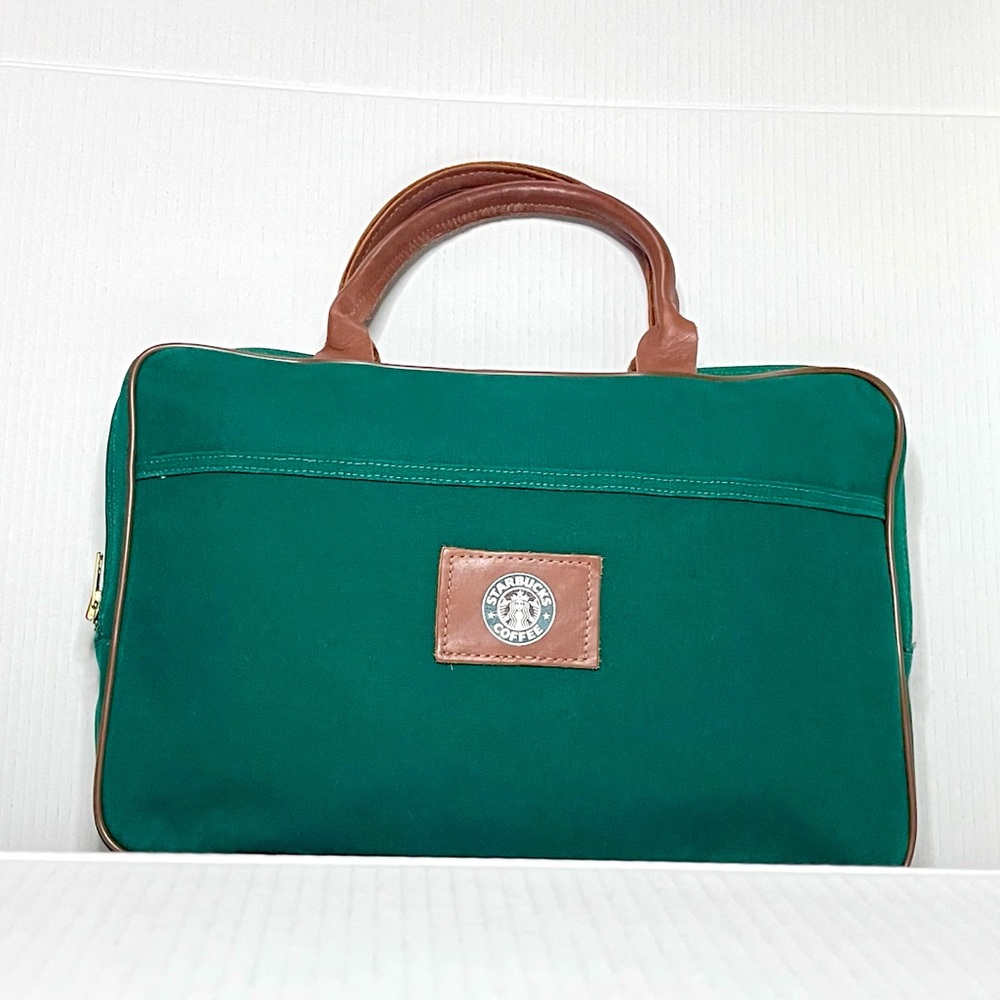 Vintage Starbucks Briefcase Bag